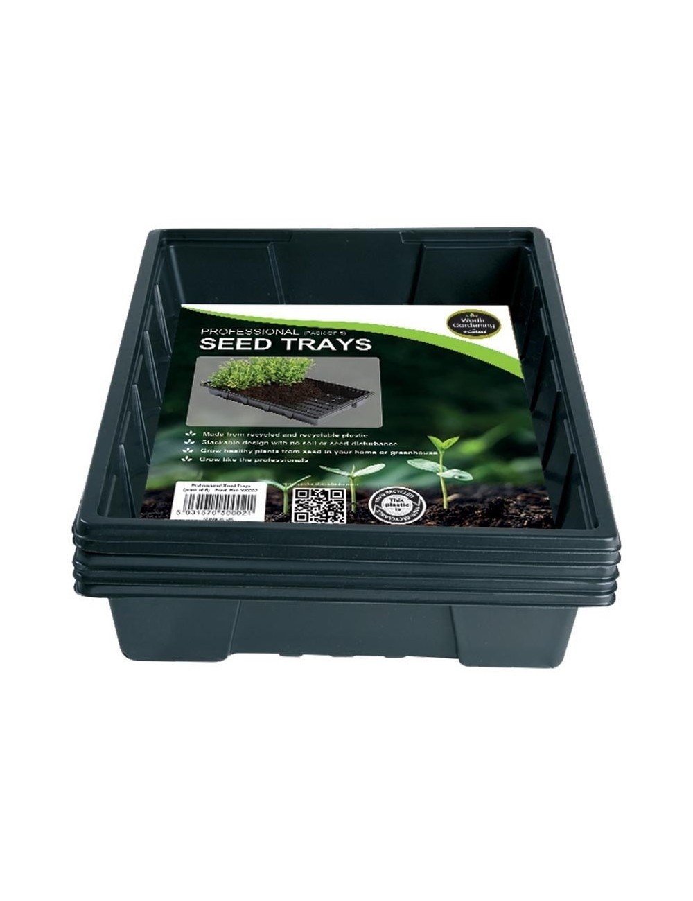 Professionelle Anzuchtschalen 5er-Set