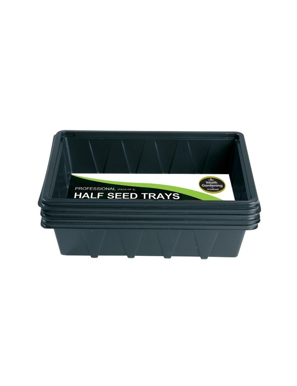 Professionelles Halbes Anzuchtschalen-Set, 5 Stück