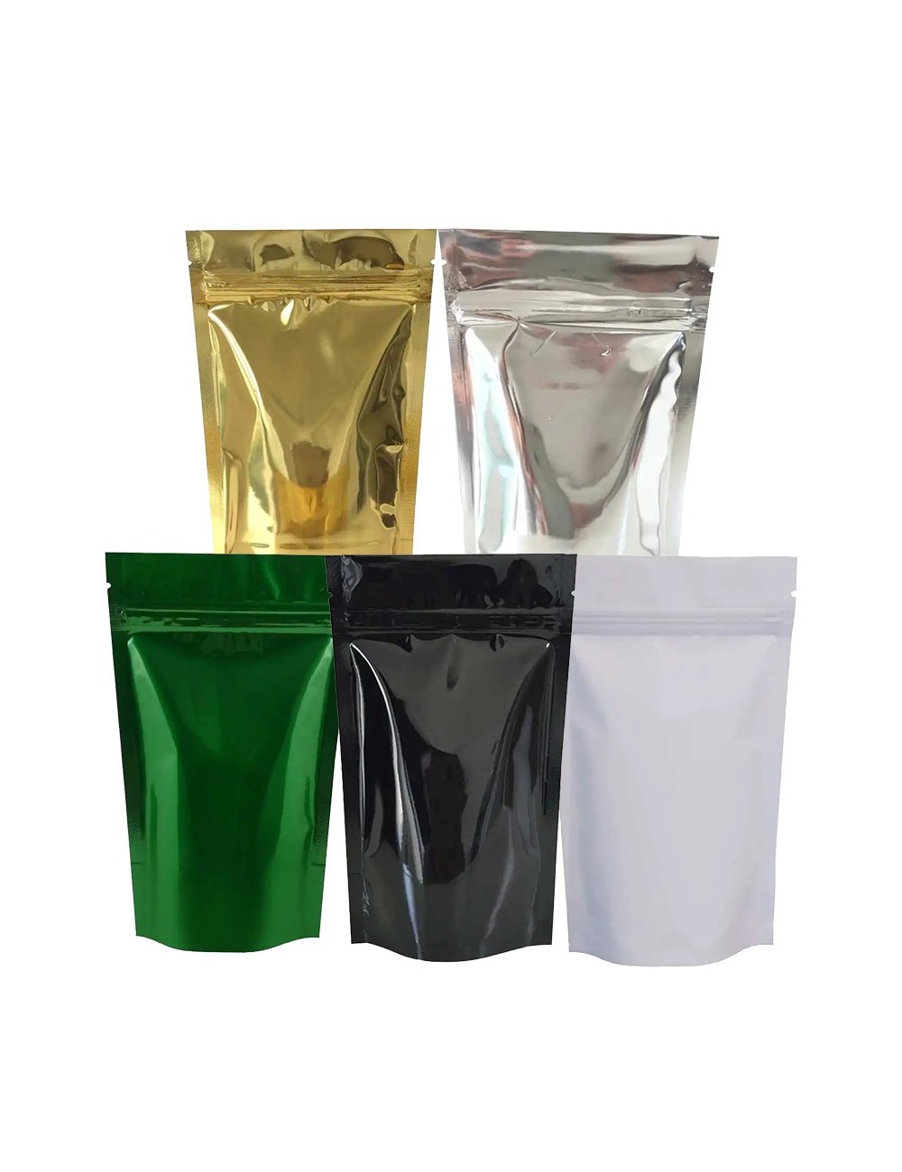 Renkli Alüminyum Torba 8x13x5cm - 100 Adet