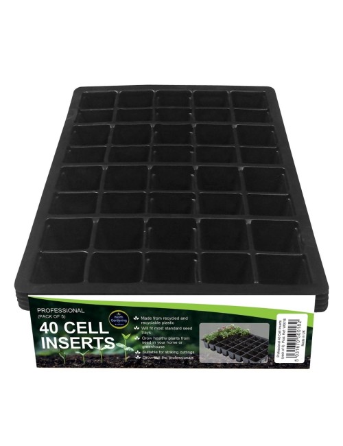 Professionelle Einsätze 40 Zellen (5er-Pack)