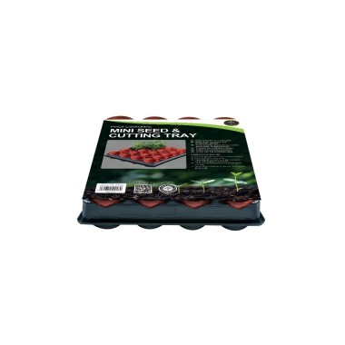 Mini-Aussaat- und Stecklingsschale professionell (20 x 6 cm Töpfe)