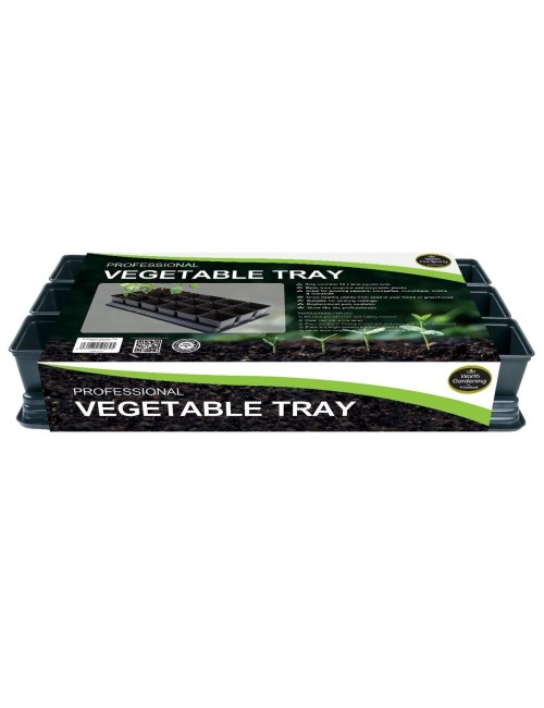Professionelles Gemüsebeet (quadratische Töpfe 18 x 9 cm)
