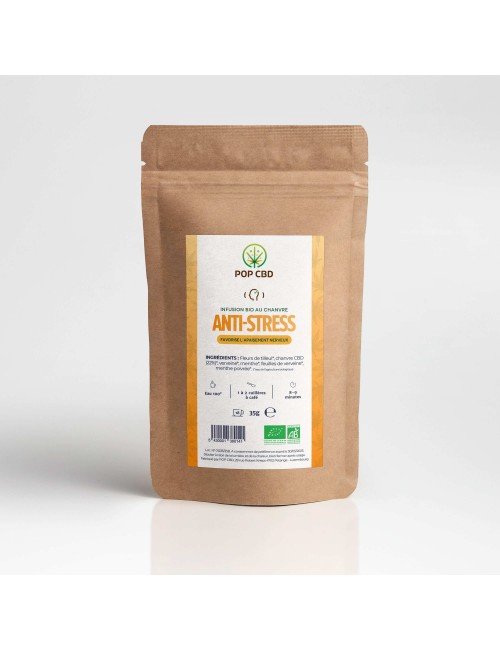 Bio CBD Bitki Çayı Strese Karşı - açık | POP CBD