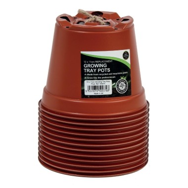 12 Ersatz-Anzuchttöpfe 11 cm