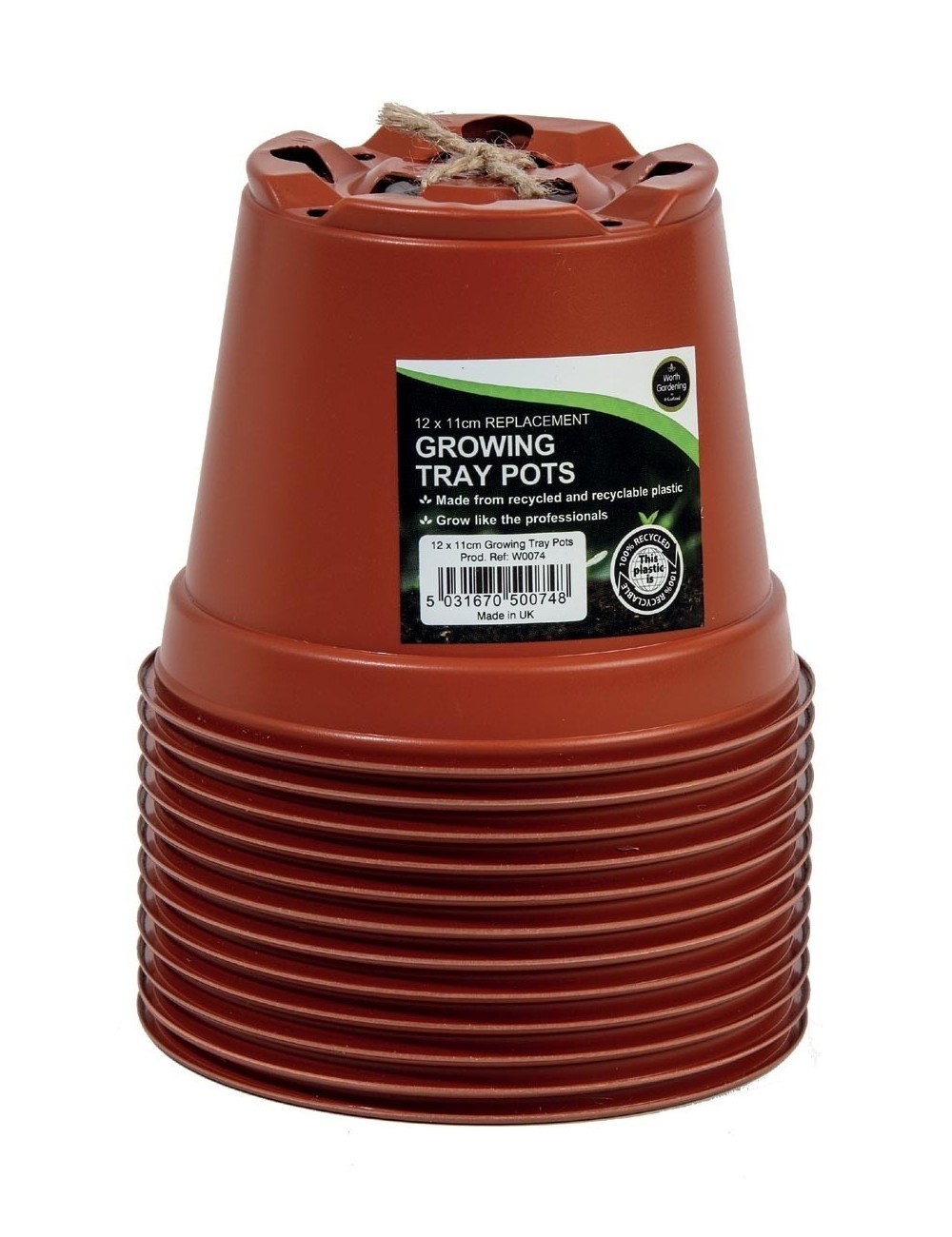 12 Ersatz-Anzuchttöpfe 11 cm