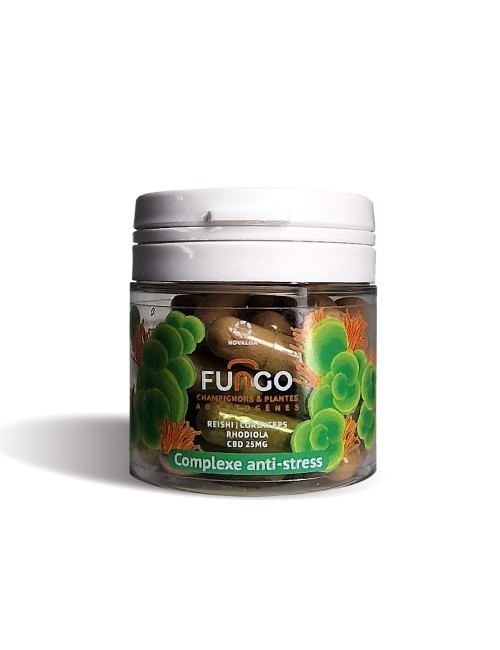 CBD Kapsül & Anti-Stres Mantarları | FUNGO, NOVALOA