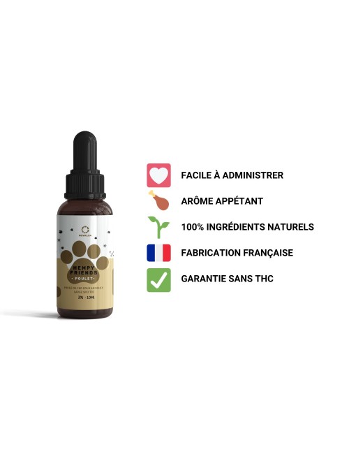 CBD Yağı Hayvanlar İçin %3 Tavuk | NOVALOA