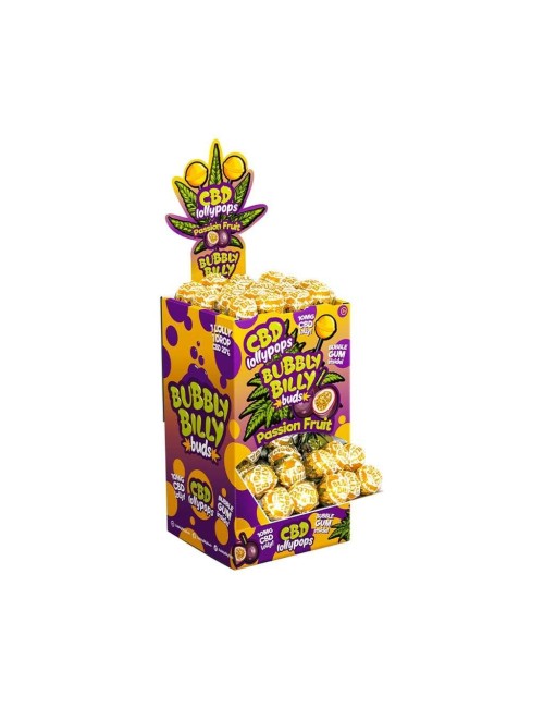 Çarkıfelek Aromalı CBD Lolipop - 100 Adet | BUBBLY BILLY