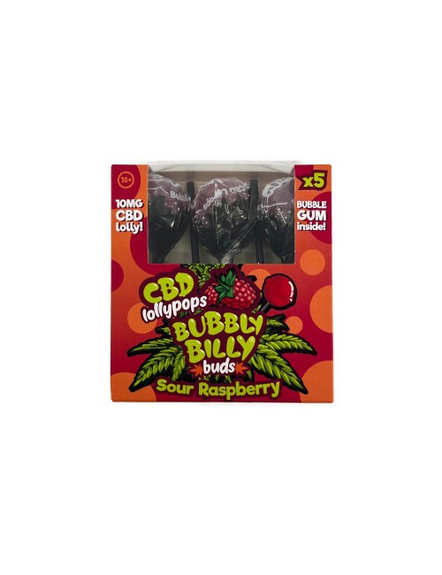 Ahududu-CBD Lolipop - 5 Adet | BUBBLY BILLY