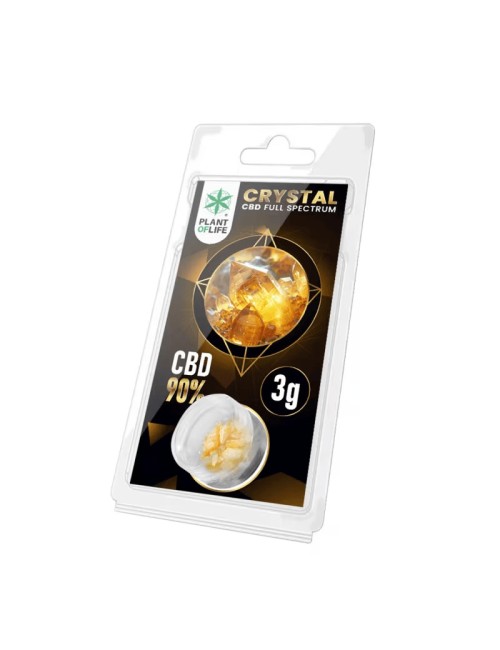 Kristaller CBD %90 Full Spectrum 3g | PLANT OF LIFE