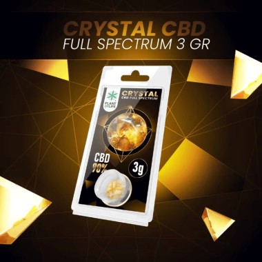 Kristaller CBD %90 Full Spectrum 3g | PLANT OF LIFE