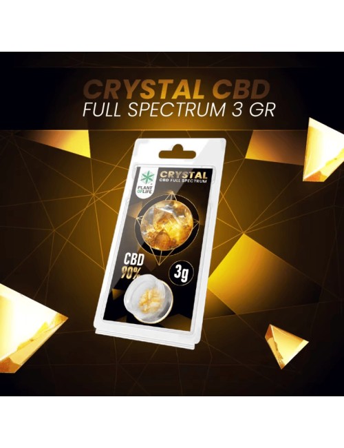 Kristaller CBD %90 Full Spectrum 3g | PLANT OF LIFE