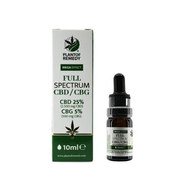CBD/CBG Tam Spektrum Yağı Plant of Remedy %25 + %5