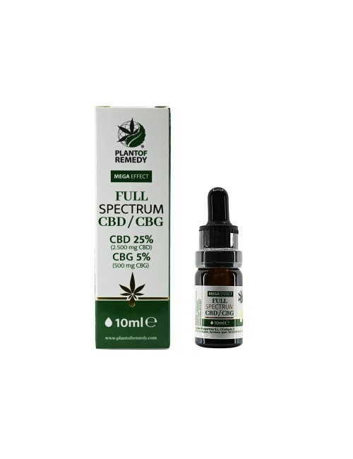 CBD/CBG Tam Spektrum Yağı Plant of Remedy %25 + %5