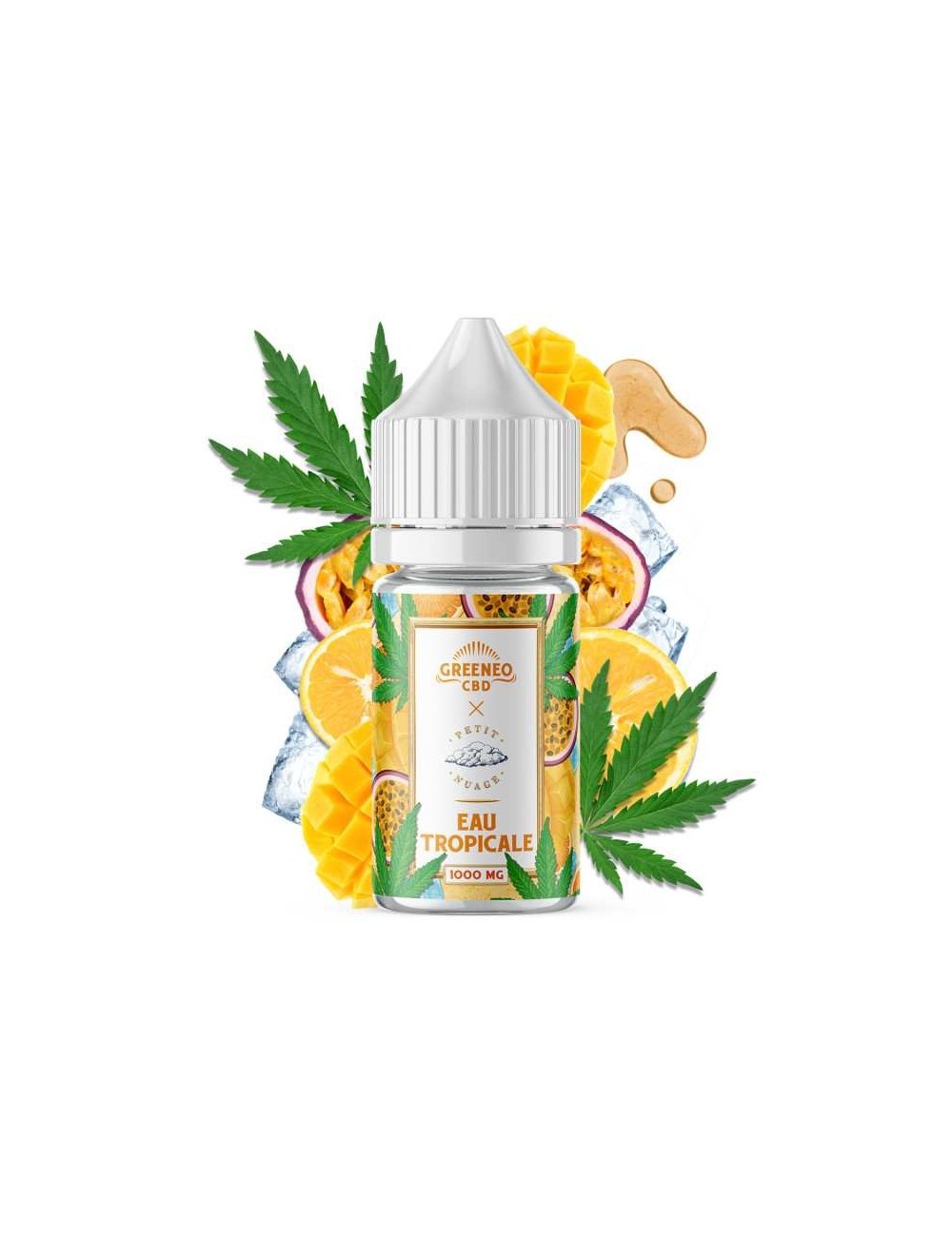 CBD E-Liquid Tropikal Su | GREENEO nikotinsiz