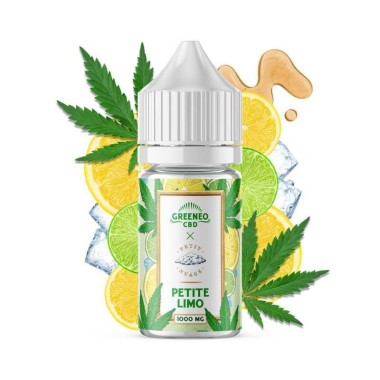 E-Liquid CBD küçük Limon | GREENEO nikotinsiz