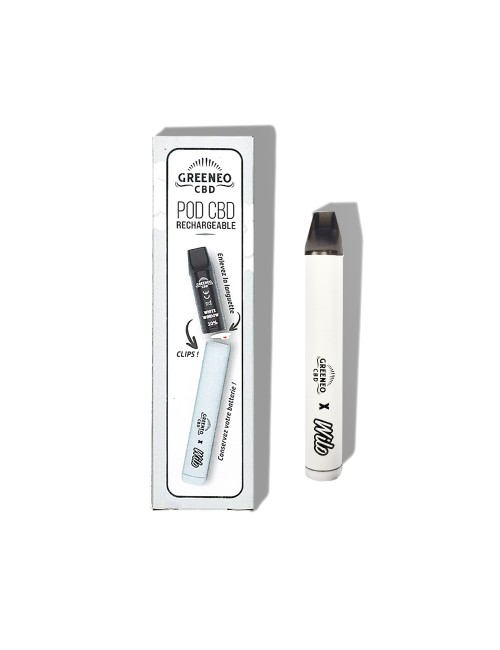 CBD Vape Pen %10 White Window | GREENEO nikotinsiz