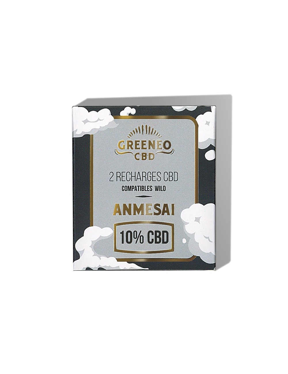 Anmesai CBD E-Liquid Kartuşu %10 - 2 Adet | GREENEO nikotinsiz