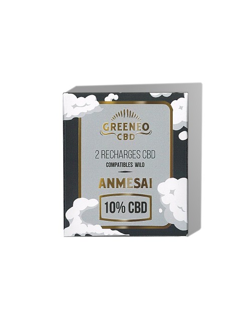 Anmesai CBD E-Liquid Kartuşu %10 - 2 Adet | GREENEO nikotinsiz