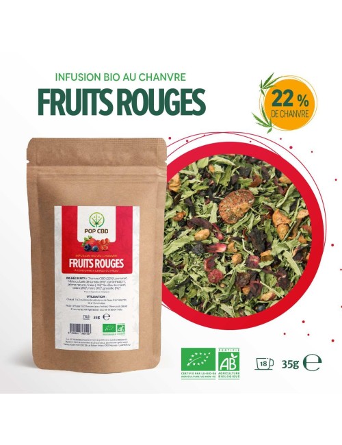 Bio-CBD Çayı Kırmızı Meyveli | POP CBD