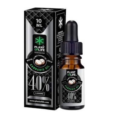 CBD Yağı %40 Full Spectrum Hindistan Cevizi | PLANT OF LIFE
