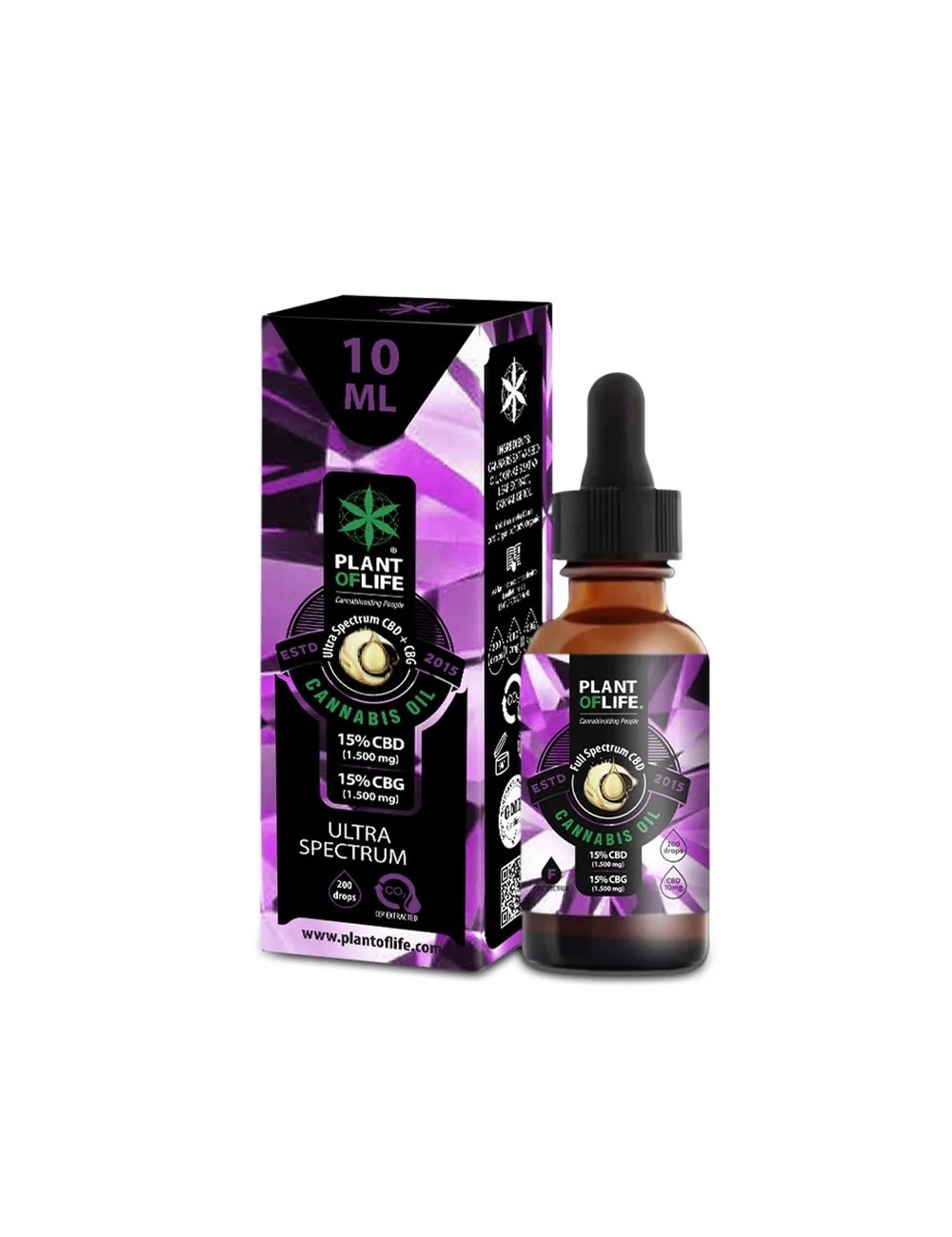CBD & CBG Yağı %30 Ultra-Spektrum | PLANT OF LIFE