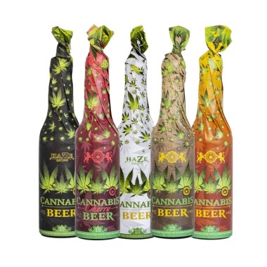 CBD Birası - Etiketli Şişe 33cl | MULTITRANCE & HAZE