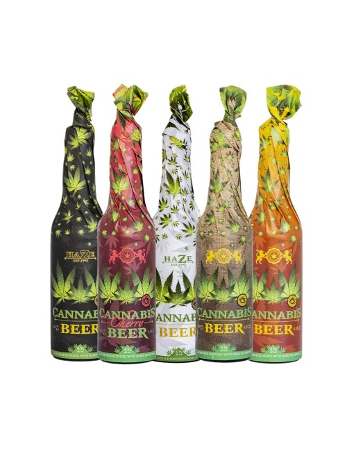 CBD Birası - Etiketli Şişe 33cl | MULTITRANCE & HAZE