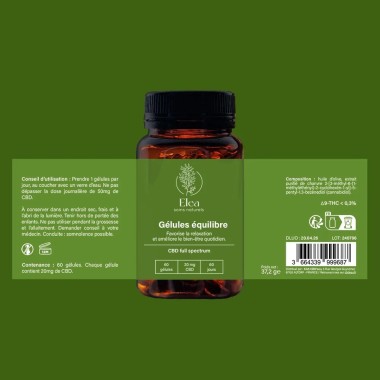 CBD Denge Kapsülü | ELEA