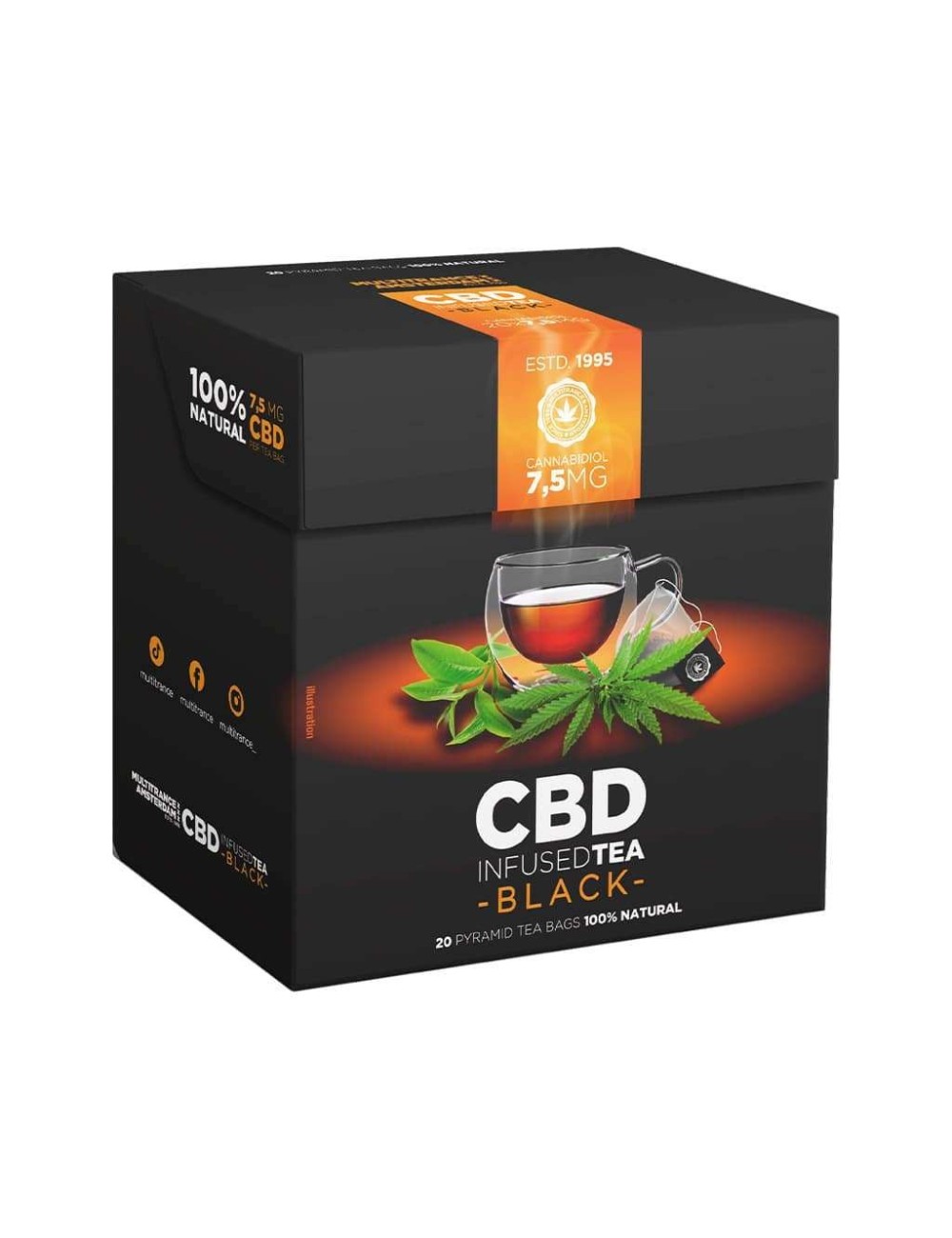 Siyah Çay CBD 7,5mg Multitrance