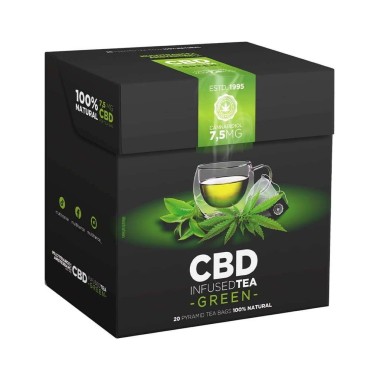 Yeşil CBD Çayı 7,5mg Multitrance