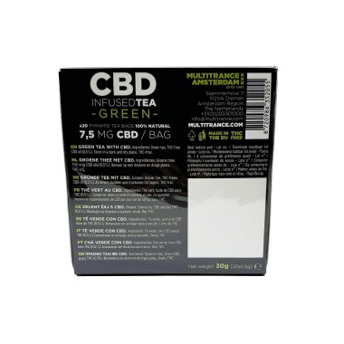 Yeşil CBD Çayı 7,5mg Multitrance