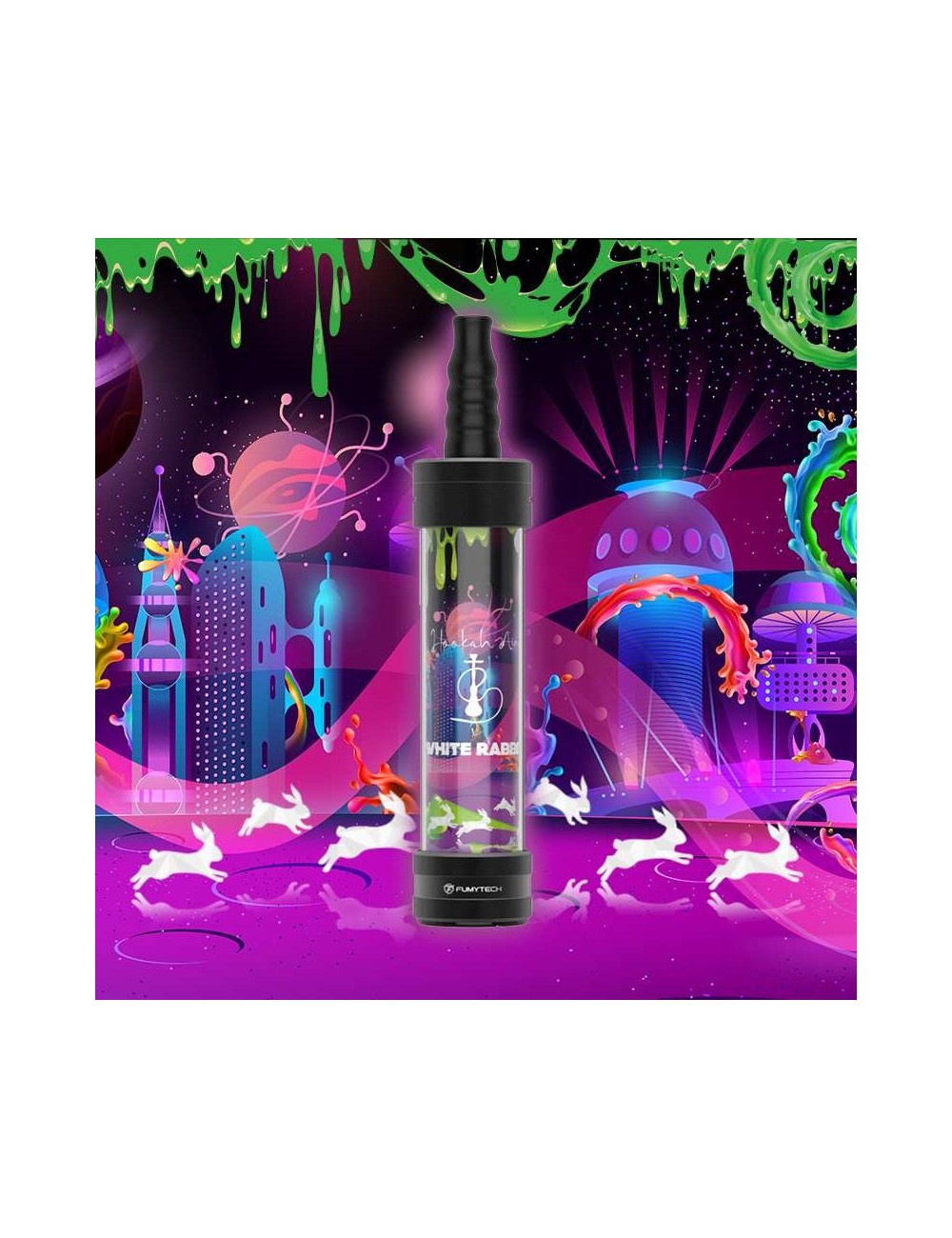 White Rabbit Hookah Air Fumytech