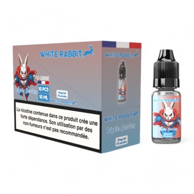 E-Liquid White Rabbit %2 Üçlü Böğürtlen 10ml