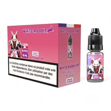 E-Liquid White Rabbit %2 Çilek-Slush 10ml
