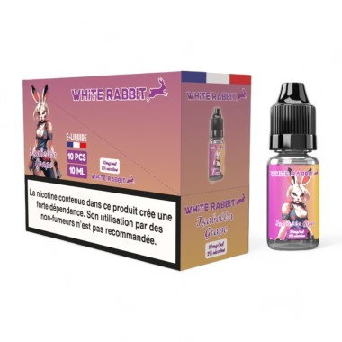 E-Liquid White Rabbit %2 Isabella Üzüm 10ml