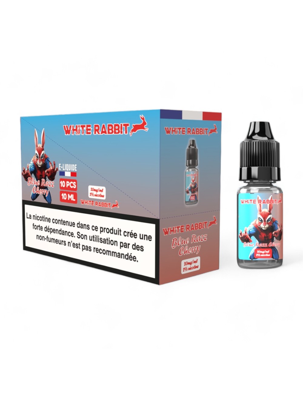 E-Liquid White Rabbit %2 Mavi Ahudutlu Kiraz 10ml