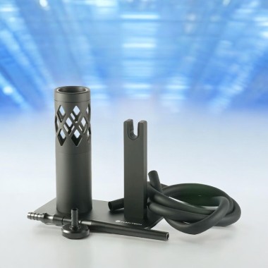 E-Shisha Dock Hookah Air Gun Metal için Tutucu