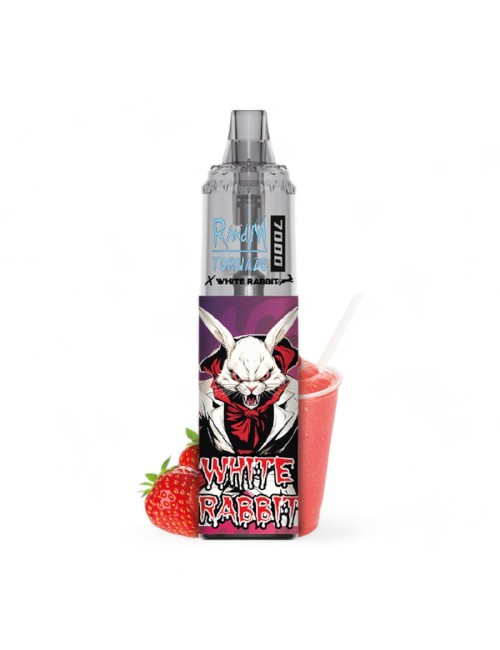 Puff Tornado 7000 Beyaz Tavşan Çilek Slush