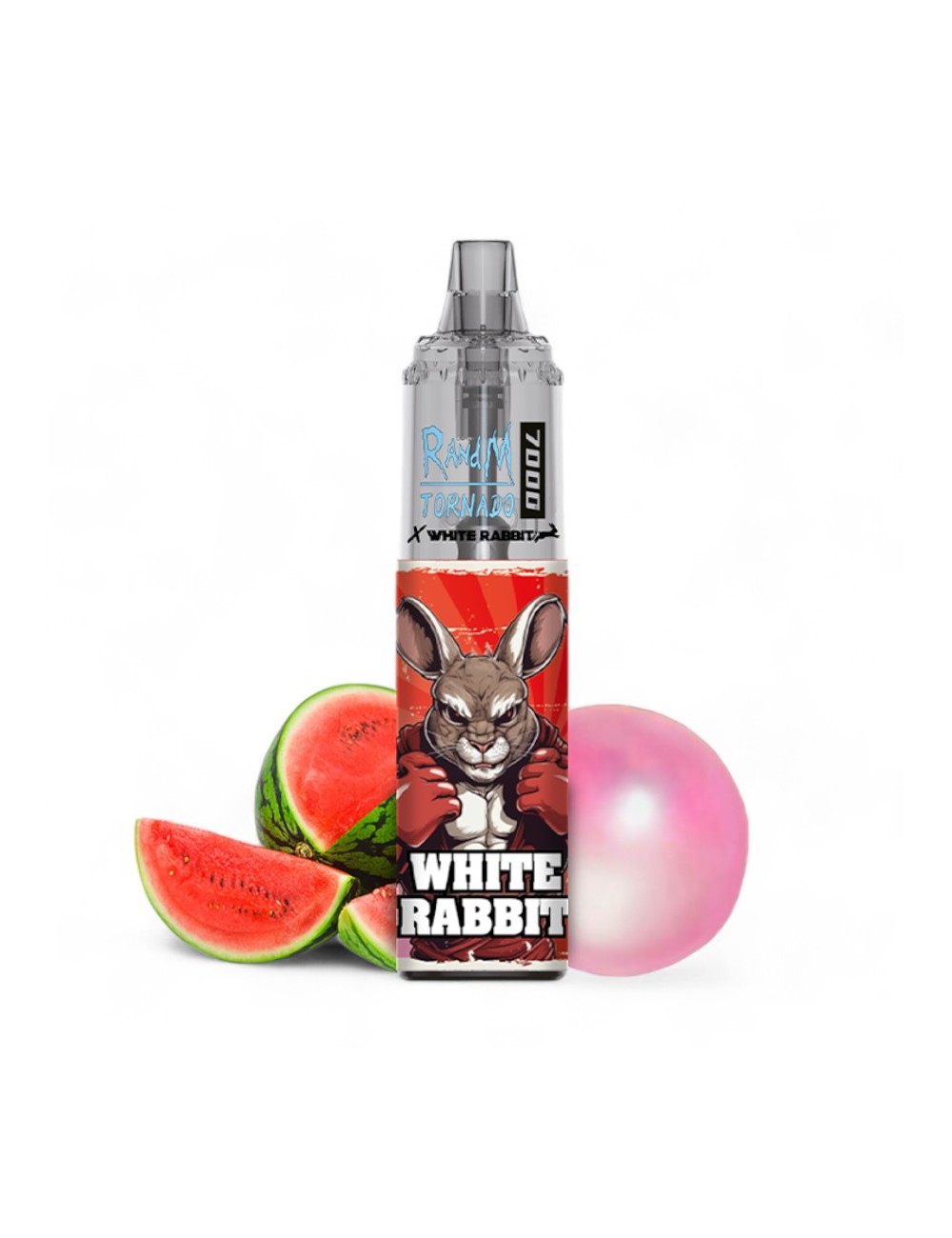 Puff White Rabbit Tornado 7000 Karpuz Sakızı