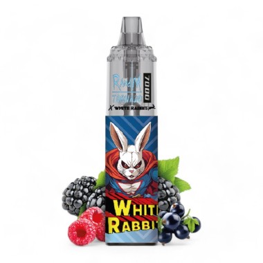 Puff White Rabbit x RandM Tornado 7000 Üçlü Meyve