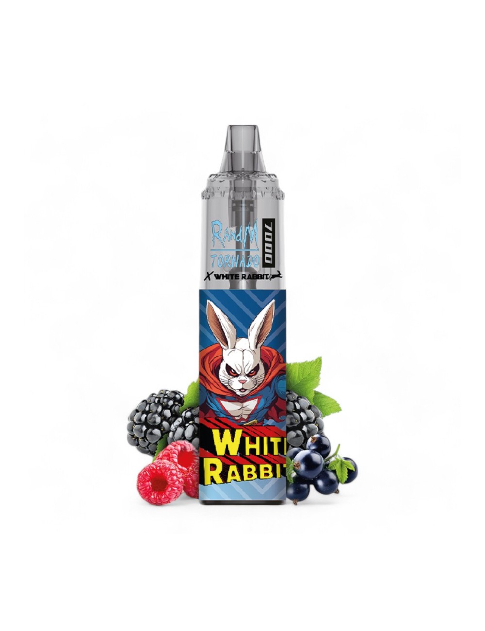 Puff White Rabbit x RandM Tornado 7000 Üçlü Meyve