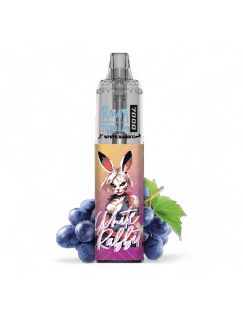 White Rabbit x RandM Tornado 7000 Isabella Üzüm