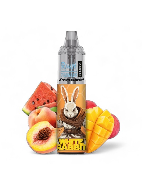 Puff Tornado 7000 Beyaz Tavşan Mango Şeftali Karpuz