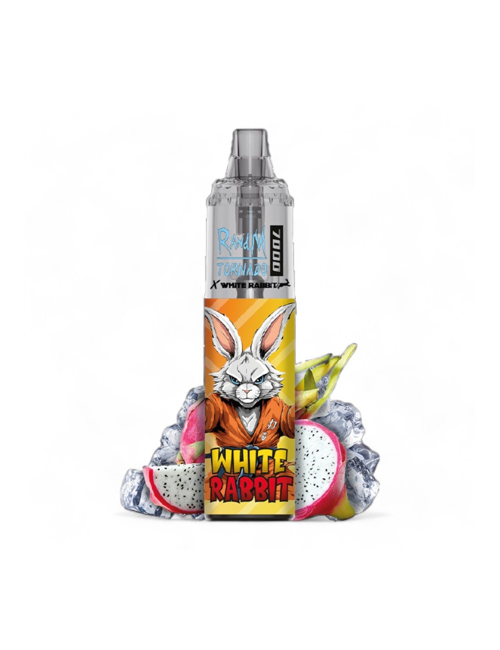 Puff Tornado 7000 Ejdermeyvesi Buz Beyaz Tavşan