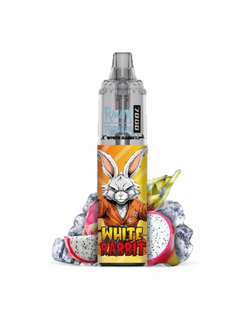 Puff Tornado 7000 Ejdermeyvesi Buz Beyaz Tavşan