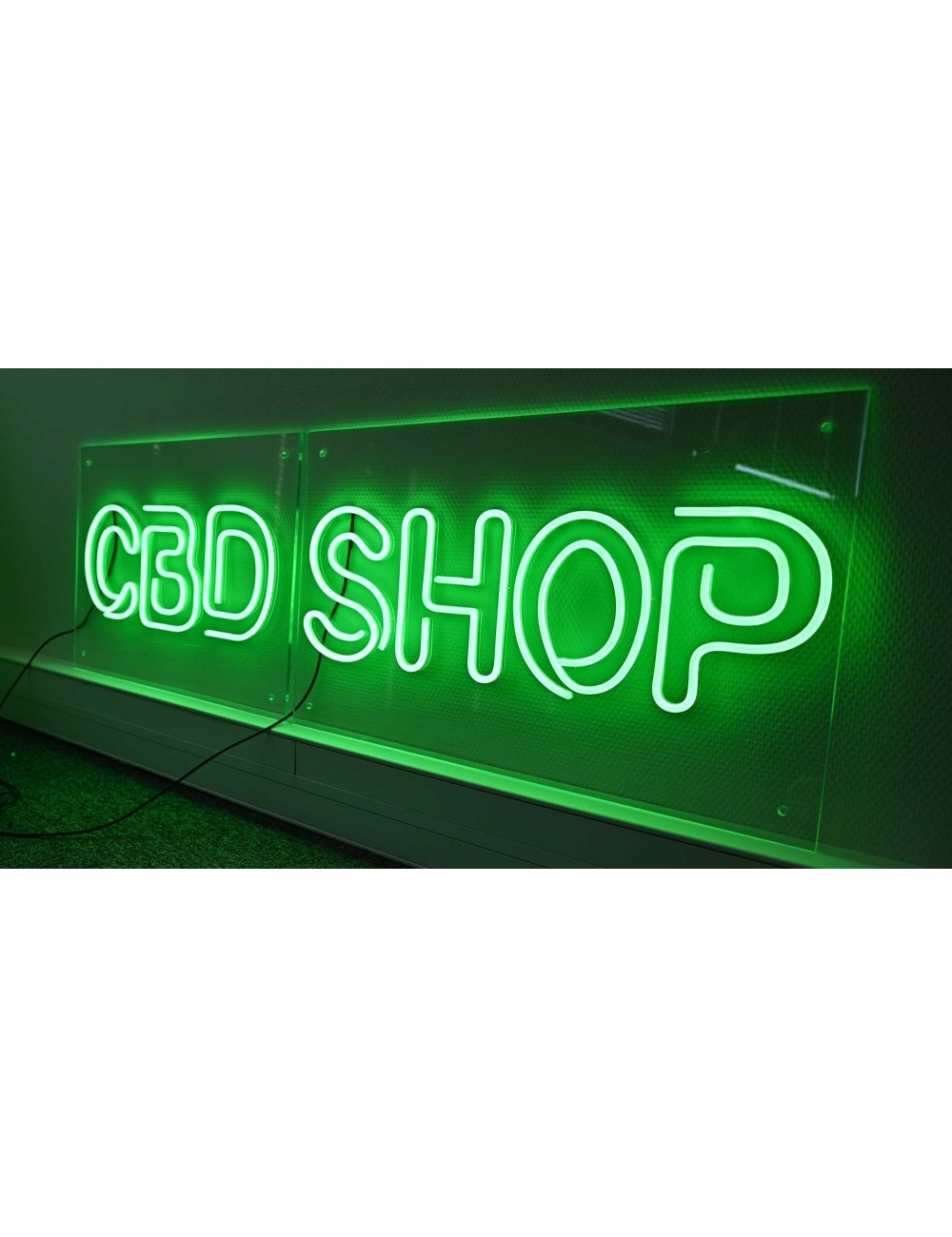 CBD SHOP LED-Işıklı Tabela yeşil