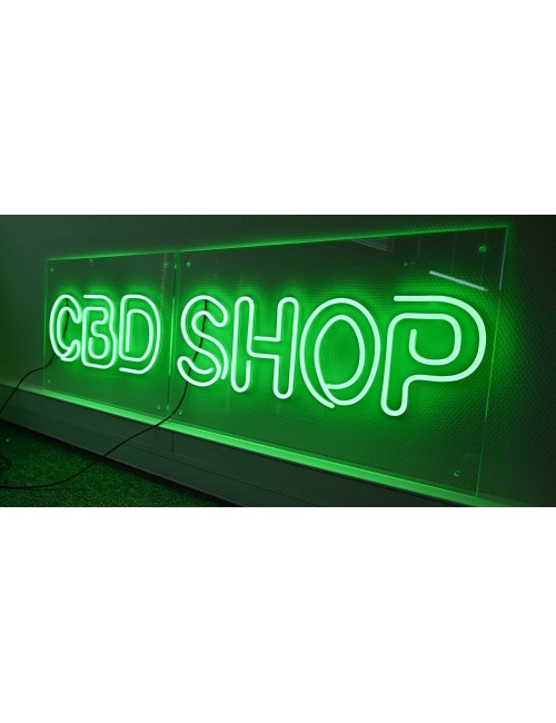 CBD SHOP LED-Işıklı Tabela yeşil