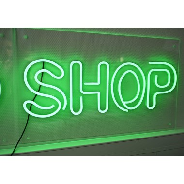 CBD SHOP LED-Işıklı Tabela yeşil