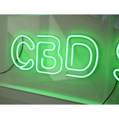 CBD SHOP LED-Işıklı Tabela yeşil